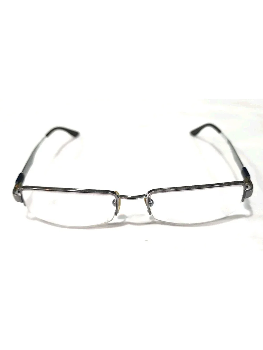 Ray Ban RB6156 2507 Silver Rectangle Eyeglasses 52-17 140